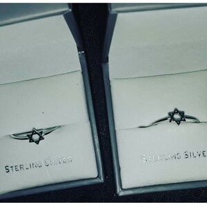 Sterling Silver Star of David Ring - Silver